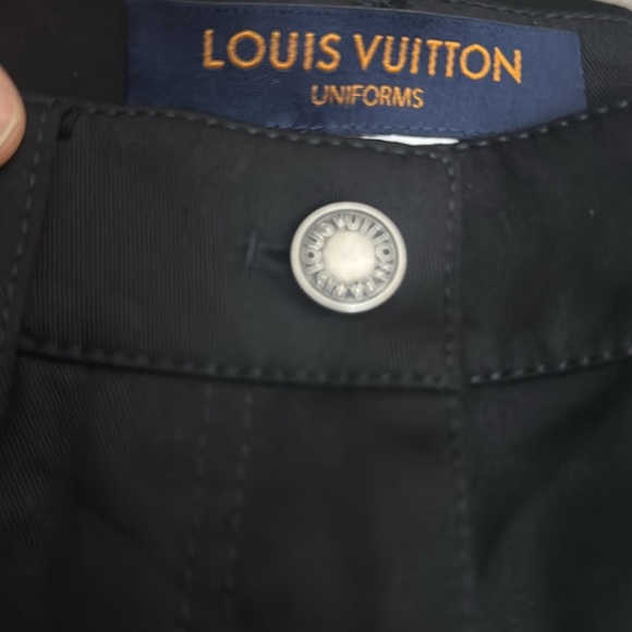 Louis Vuitton uniforms black trouser pant. Sz 38 - Picture 11 of 11